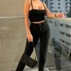 Fashion Nova Affair Of The Heart Mom Jeans - Black