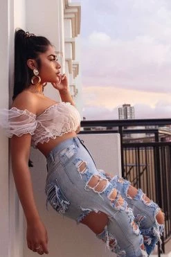 Fashion Nova Cheap Thriller High Rise Jeans - Blue Skinny Jeans