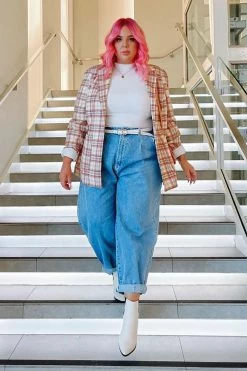 Fashion Nova Daydreaming High Rise Mom Jeans - Medium Wash