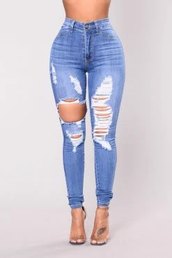 Fashion Nova As If Jeans - Medium Wash