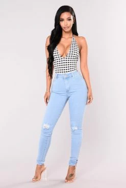 Fashion Nova Do My Dance High Waist Jeans - Light
