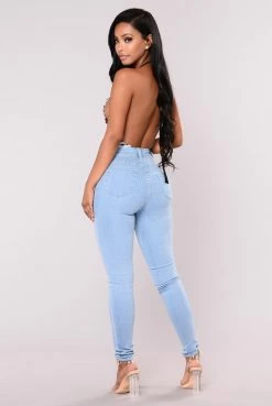 Fashion Nova Do My Dance High Waist Jeans - Light
