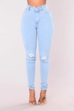 Fashion Nova Do My Dance High Waist Jeans - Light