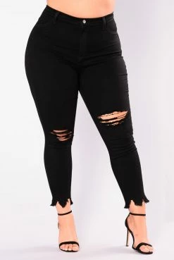 Fashion Nova Well Played Jeans - Black