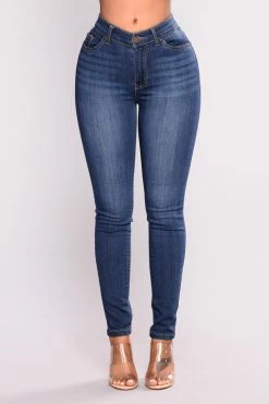 Fashion Nova Ezra Skinny Jeans - Dark