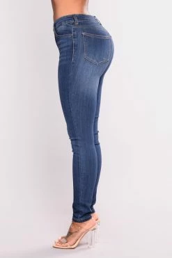 Fashion Nova Ezra Skinny Jeans - Dark