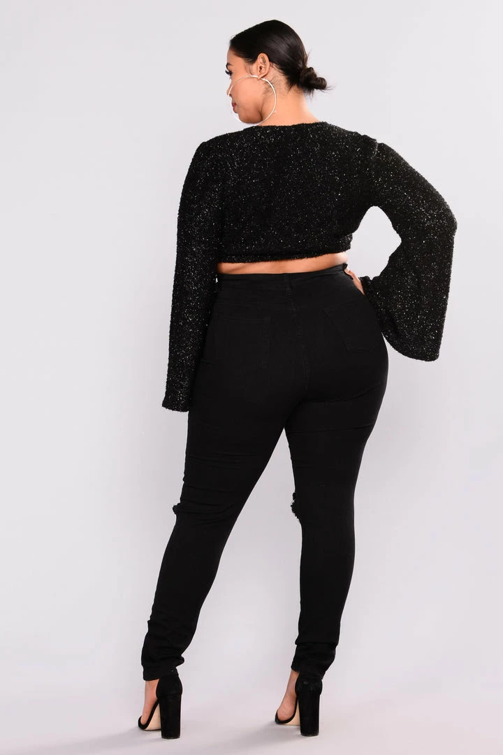 Wholesale 🔔 Fashion Nova Distracted High Rise 👖 Jeans - Black 🔔 9 Fashion Nova Distracted High Rise Jeans - Black