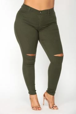 Cheap ๐ Fashion Nova Skinny ๐ Jeans Canopy ๐ Jeans - Olive โจ 27 Fashion Nova Skinny Jeans Canopy Jeans - Olive