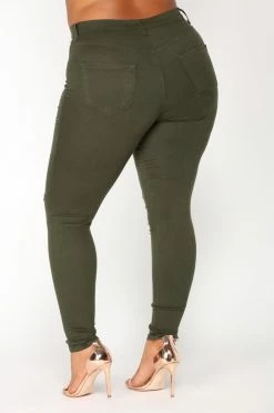 Cheap ๐ Fashion Nova Skinny ๐ Jeans Canopy ๐ Jeans - Olive โจ 29 Fashion Nova Skinny Jeans Canopy Jeans - Olive