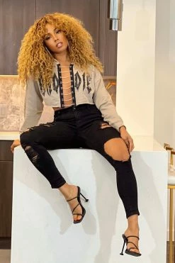 Fashion Nova Skinny Jeans Fool For You Booty Lifter Ankle Jeans - Black