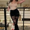 Best Pirce ๐คฉ Fashion Nova Flare ๐ Jeans Fray What You Mean Flare Leg ๐ Jeans - Black ๐ 1 Fashion Nova Flare Jeans Fray What You Mean Flare Leg Jeans - Black