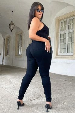 Wholesale 🎁 Fashion Nova Heaven Sent Skinny 👖 Jeans - Black ❤️ 13 Fashion Nova Heaven Sent Skinny Jeans - Black