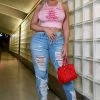Fashion Nova Jammin' On Boyfriend Jeans - Light Wash