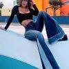 Deals π₯° Fashion Nova Only The Best Vibes Bell Bottom π Jeans - Medium Blue Wash π 2 Fashion Nova Only The Best Vibes Bell Bottom Jeans - Medium Blue Wash
