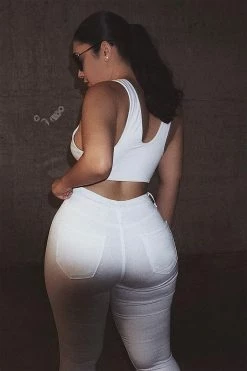 Fashion Nova Perfectly Classic Skinny Jeans - White