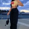 Brand new ๐ Fashion Nova Straight Leg ๐ Jeans Pleats To Meet You Wide Leg ๐ Jeans - Black ๐งจ 2 Fashion Nova Straight Leg Jeans Pleats To Meet You Wide Leg Jeans - Black