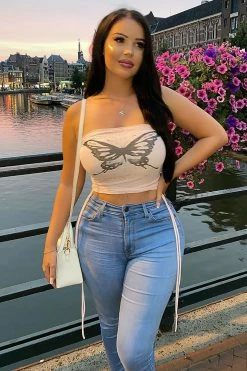 Fashion Nova Precious Fit High Waisted Jean - Light Skinny Jeans