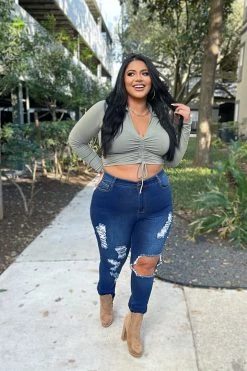 Fashion Nova Tall Teenage Fever Jeans - Dark Skinny Jeans