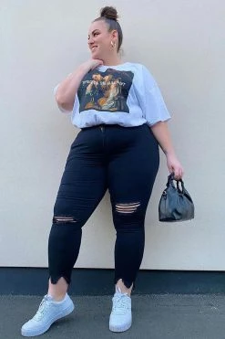 Fashion Nova Well Played Jeans - Black